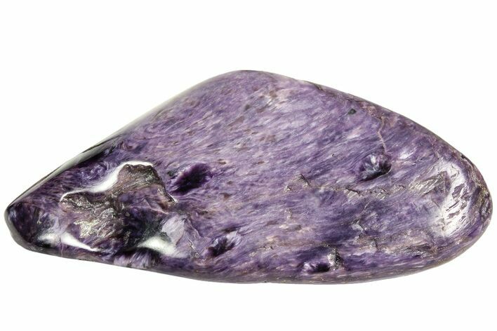 Polished Purple Charoite - Siberia, Russia #210786